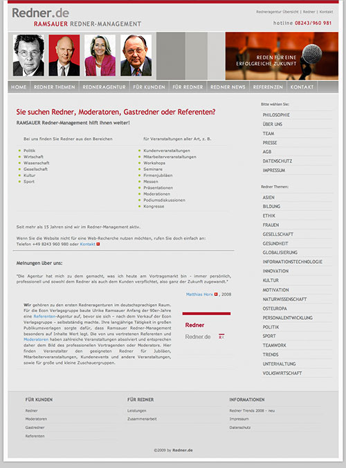 Redneragentur Ramsauer